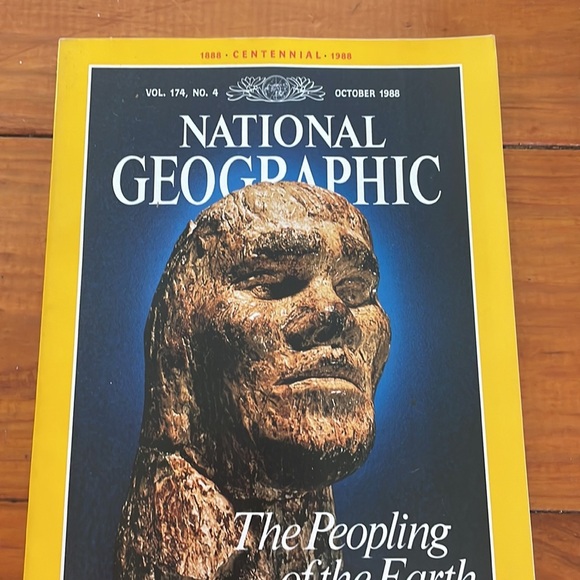 NWOT Collectible Vintage National Geographic Centennial October 1988 Vol 174 #4 - Picture 3 of 16